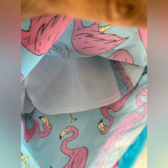 MAAMGIC 69 Slam Flamingo Swim Trunks Shorts Size M. - Picture 8 of 8